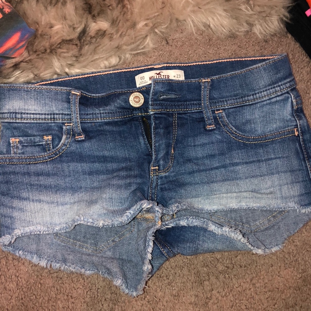 Hollister jean shorts